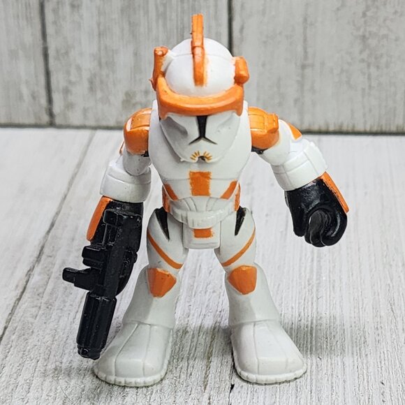 Playskool Heroes Star Wars Jedi Force Clone Commander Cody Action  Figure - Picture 1 of 6